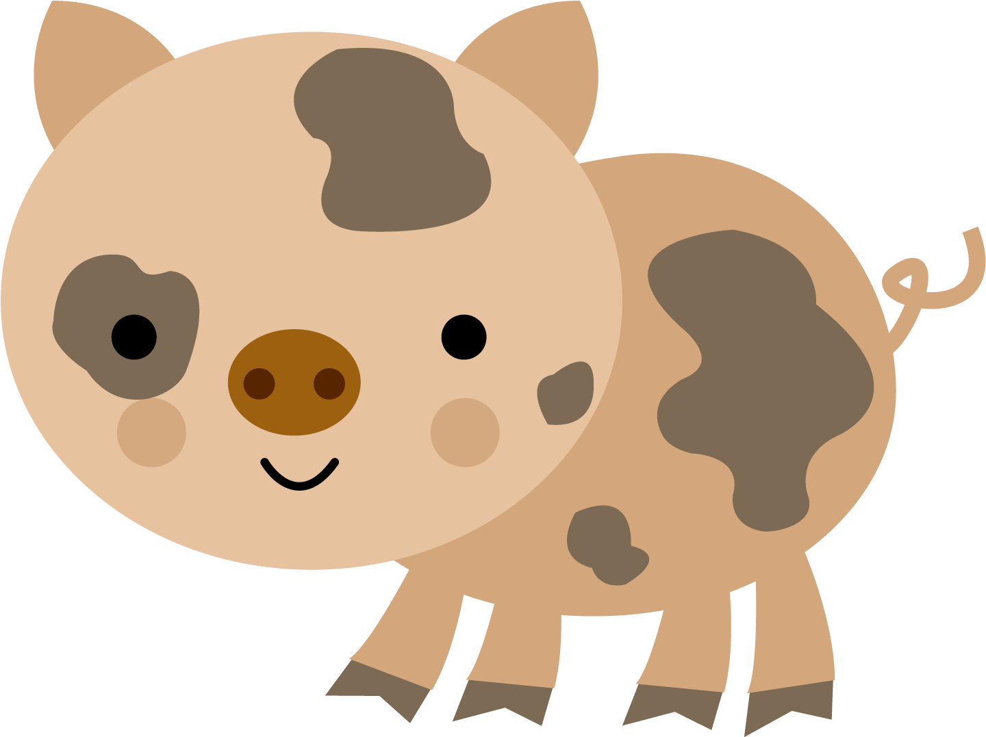 Photo By Daniellemoraesfalcao Minus - Desenho De Bichinho Na Fazenda Clipart (1500x1500), Png Download