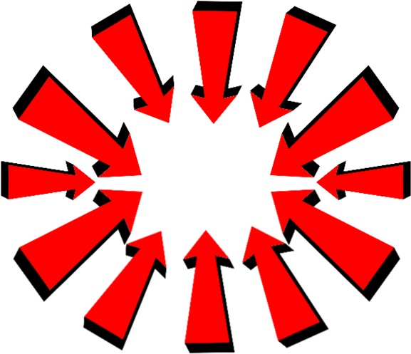 Lighted Red Arrow Png - Christmas Kumihimo Patterns Clipart (670x1191), Png Download