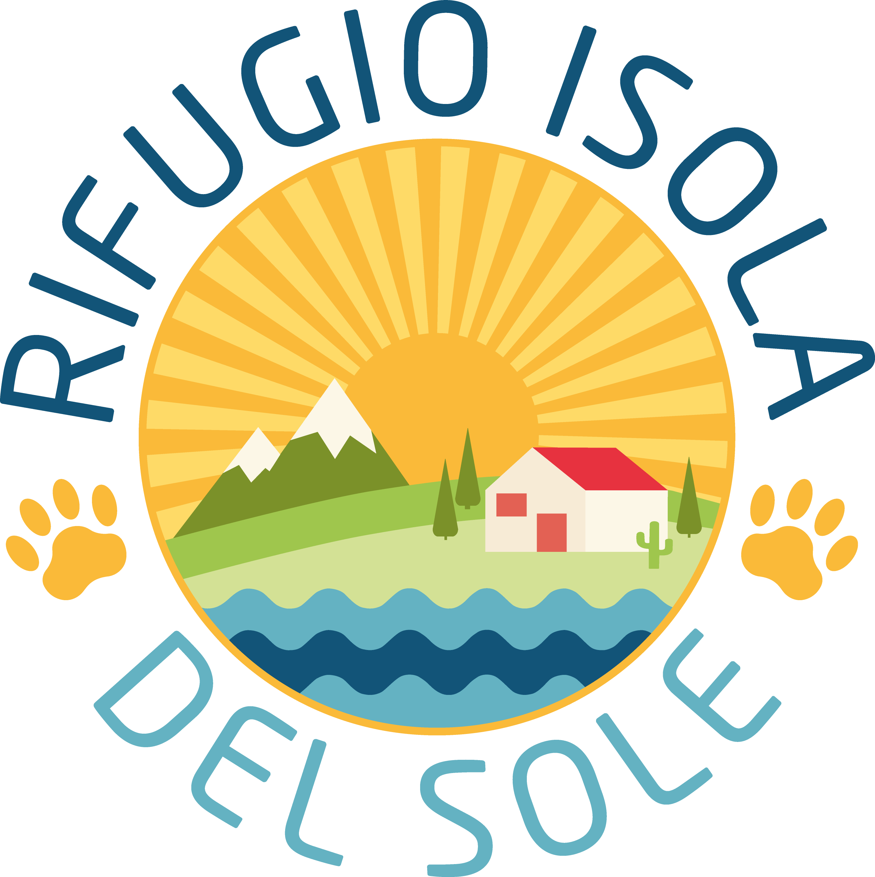 Rifugio Isola Del Sole - Illustration Clipart (2845x2851), Png Download