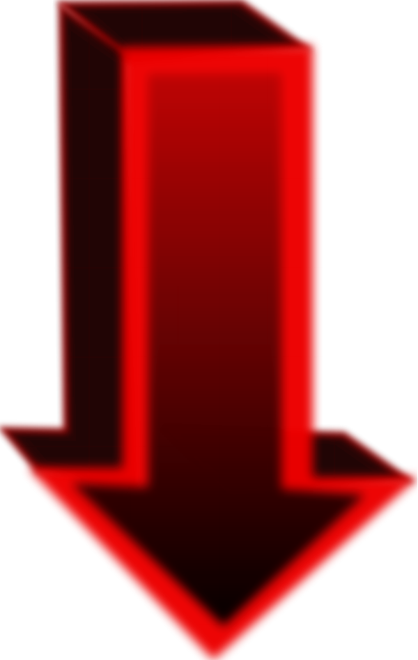 Cubic Arrow Pointing Down - Arrows Pointing Down Clipart (600x946), Png Download