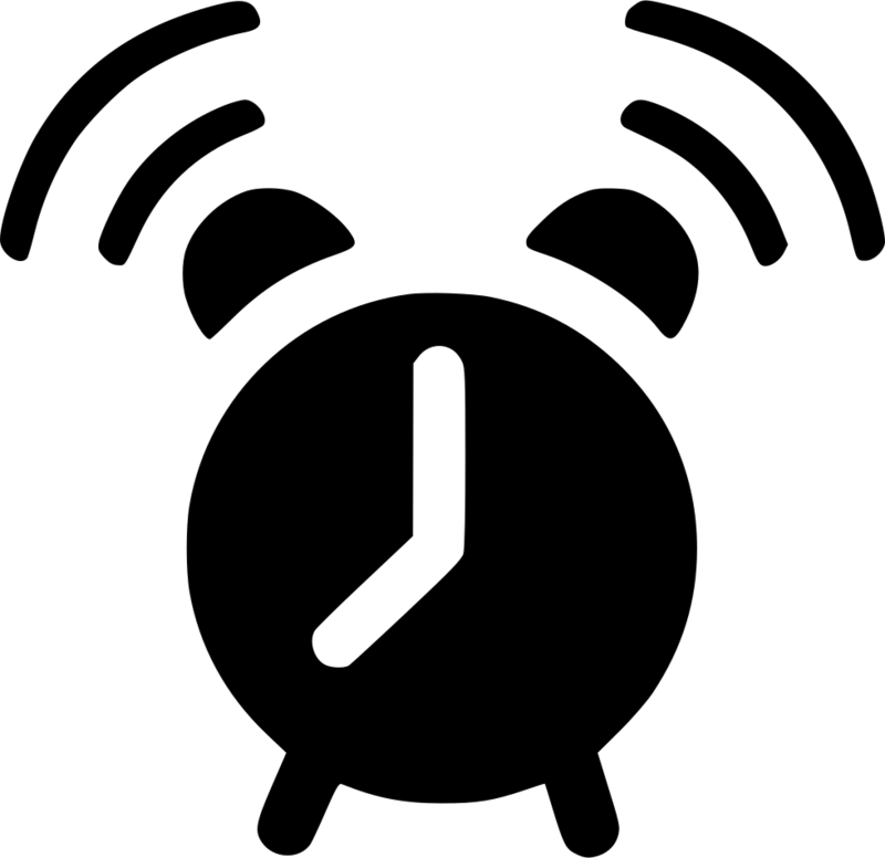 Alarm Alert Wake Up Comments - Wake Up Logo Png Clipart (800x776), Png Download