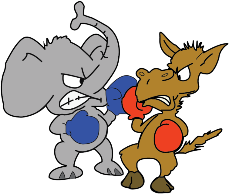 United States Of America Republican Party Democratic - Political Party Clip Art - Png Download (800x800), Png Download