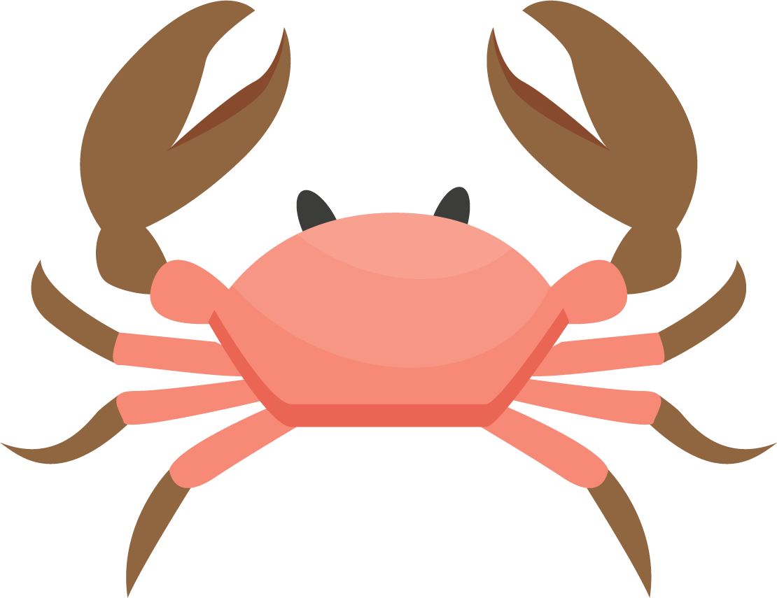 Crab Png Clipart (1110x855), Png Download