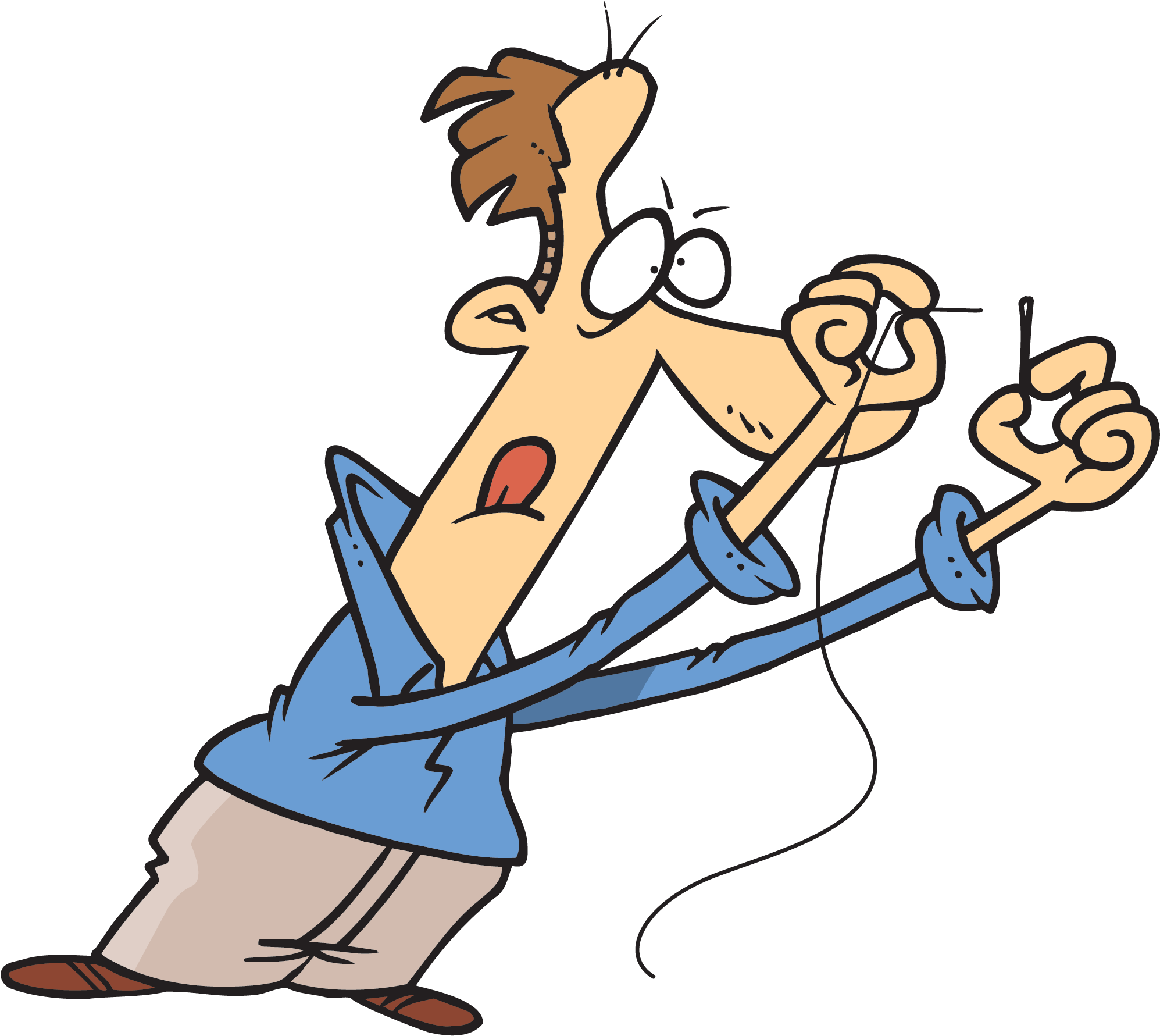 Thread - Thread And Needle Game Clipart (2000x1788), Png Download