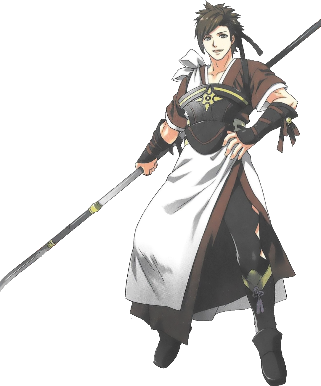 Anime Boy With Spear Clipart , Png Download - Anime Boy With Spear Transparent Png (1084x1304), Png Download
