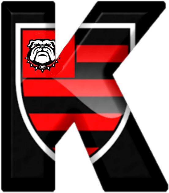 #freetoedit #letter #k #letterk #uga #dawgs #bulldawgs Clipart (600x644), Png Download