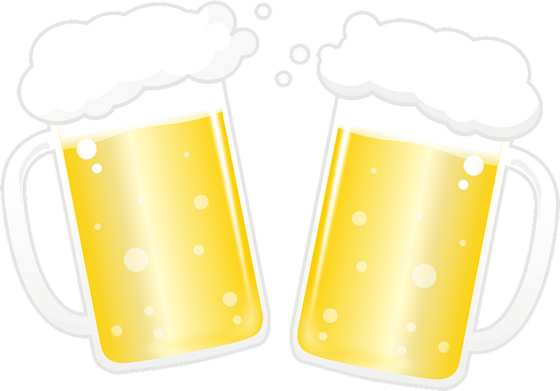 Beer Drink Clipart - Beer Glass - Png Download (800x559), Png Download