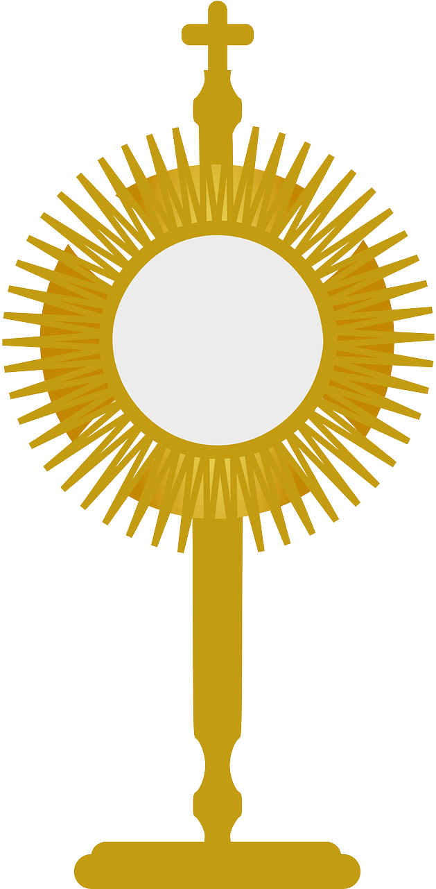 Blessed Sacrament Clipart - Png Download (640x1280), Png Download