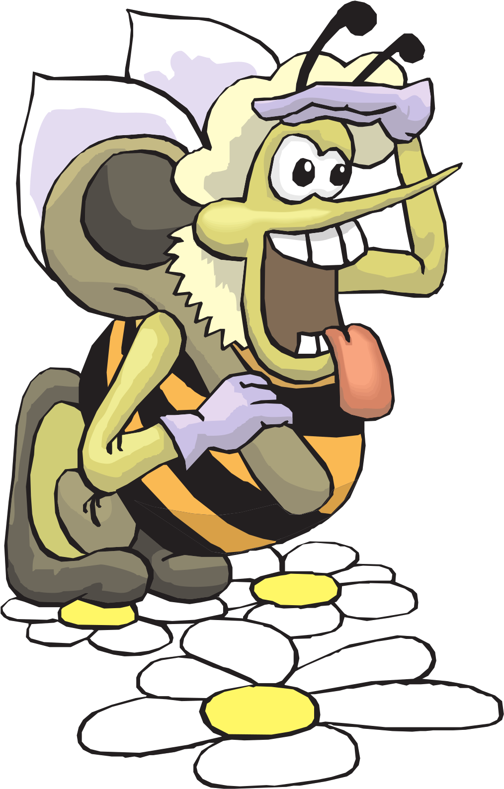 Bees Clipart (1600x1600), Png Download