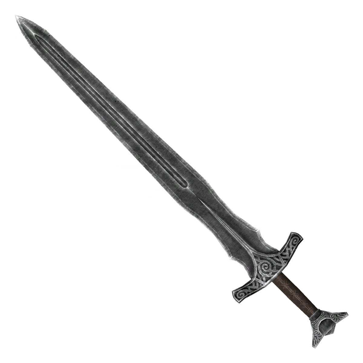 Skyforge Steel Sword - Transparent Sword Png Clipart (1200x1200), Png Download