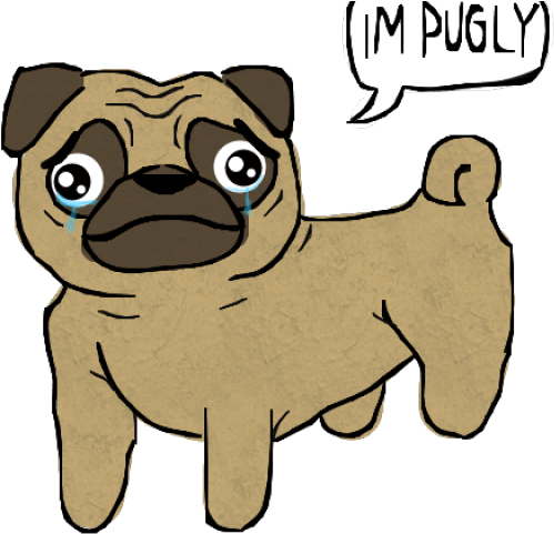 Pug Clipart (640x480), Png Download