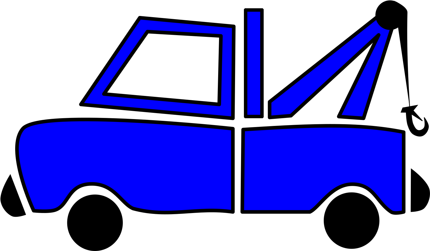 Tow Truck Clip Art - Png Download (1600x1600), Png Download