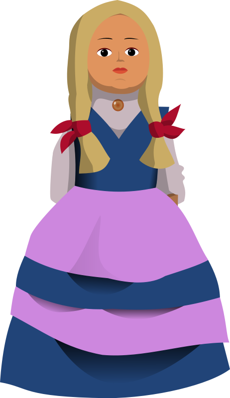 Free Toy Doll Clip Art - Oyuncak Bebek Çizim Resimleri - Png Download (462x800), Png Download