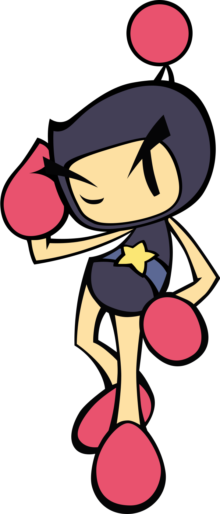 Bomberman Wiki - Bomber Man Super Bomberman R Clipart (722x1681), Png Download