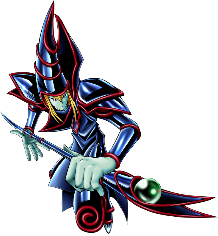 Magician Clipart Magician Card, Magician Magician Card - Yugioh Dark Magician Png Transparent Png (733x792), Png Download
