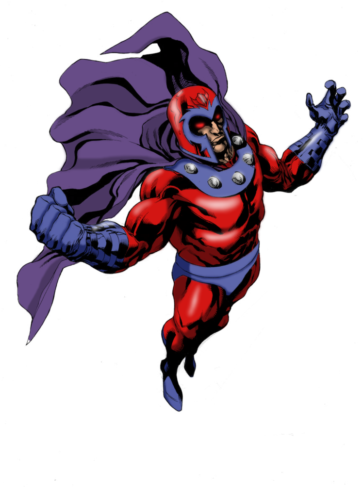 Marvel Superhero Clipart Nice Picture Royalty Free - Comic Magneto X Men - Png Download (774x1031), Png Download