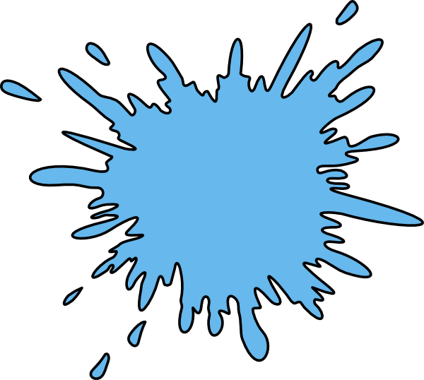 Splash Clip Art - Png Download (600x538), Png Download