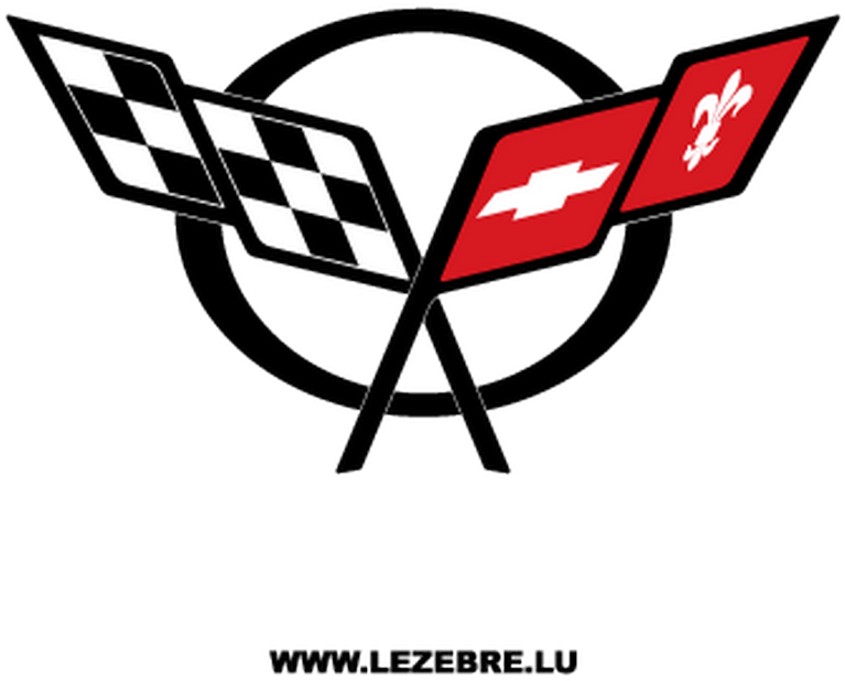 Logo Chevrolet Corvette Clipart (800x800), Png Download