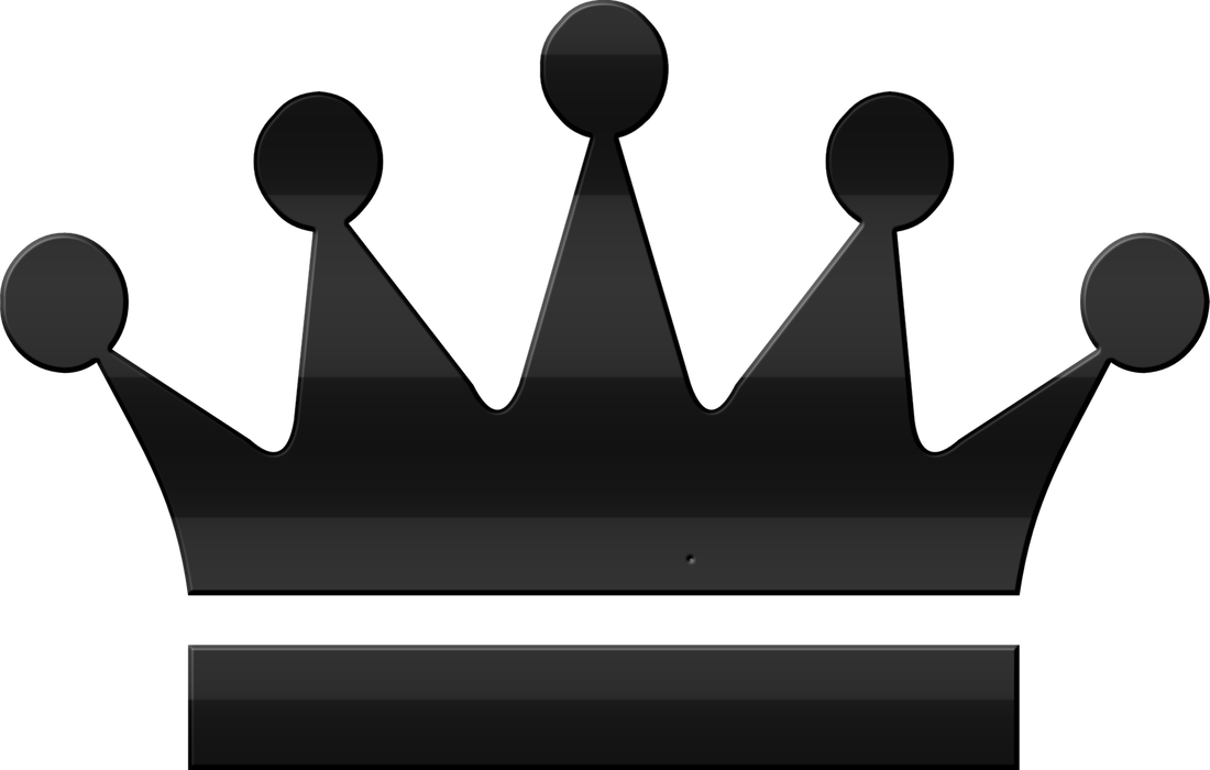 Crown Silhouette Png Clipart (1100x700), Png Download