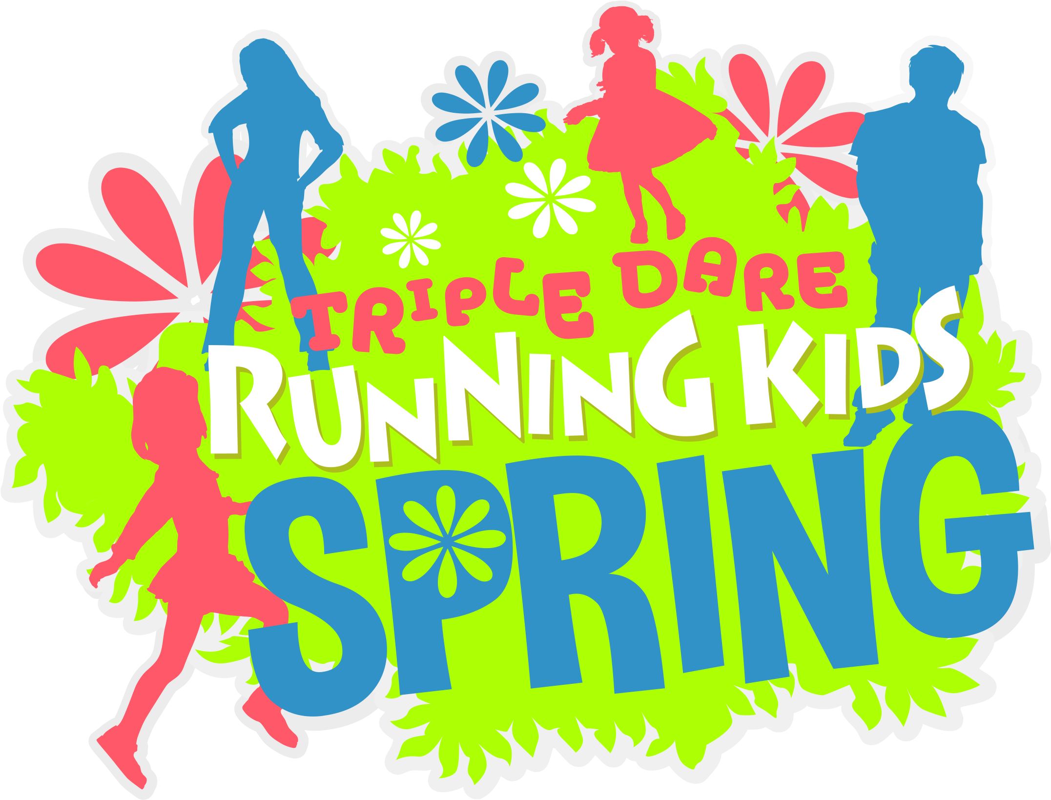 Tdr Kids Race Spring - Graphic Design Clipart (2153x1639), Png Download