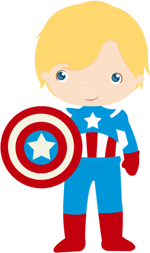 Cute Superhero Png Clipart (694x1024), Png Download