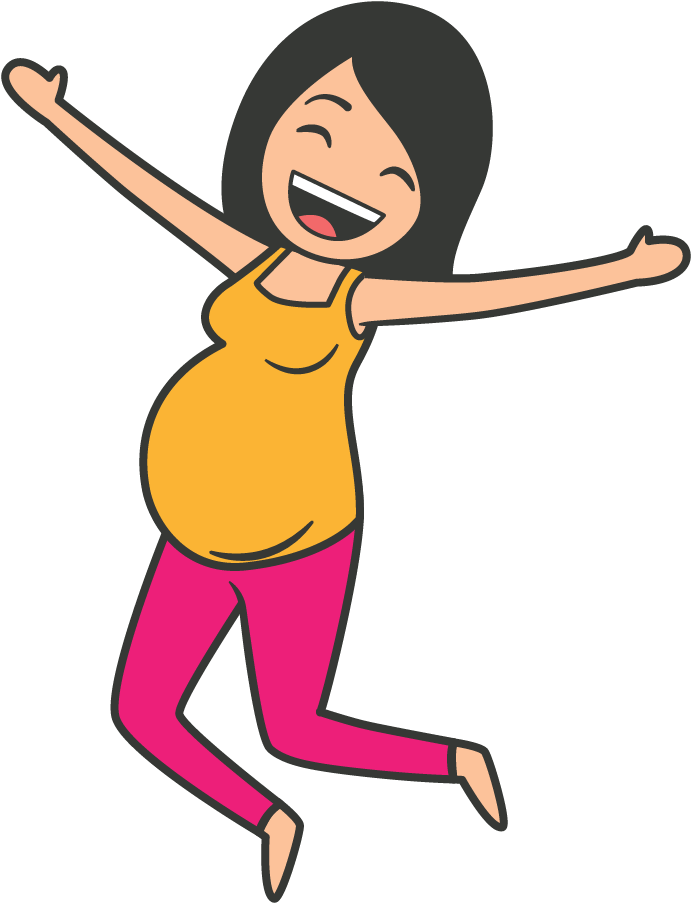 Pregnant Woman Icon Png Clipart (1000x1200), Png Download