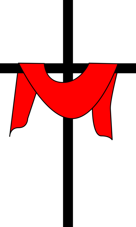 Area,symbol,artwork - Jesus Red Cross Png Clipart (451x750), Png Download