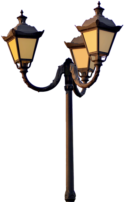 Lantern Lamp Isolated - Lantern Clipart (500x764), Png Download