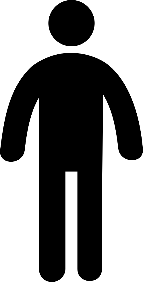 Download Standing Frontal Man Silhouette Svg Png Icon Free Download Clipart Full Size Clipart 5673708 Pinclipart