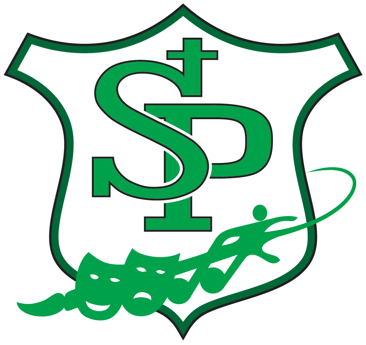 Patrick Fine Arts School Logo - St Patricks Fine Arts Clipart (1293x1298), Png Download