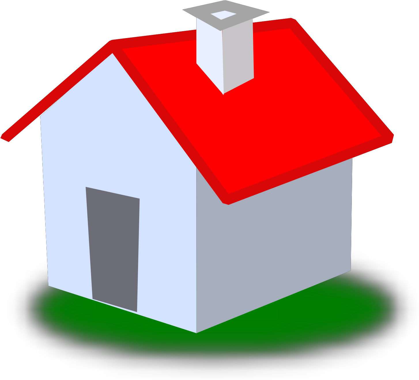 Small House Cartoon Png Clipart (1600x1600), Png Download