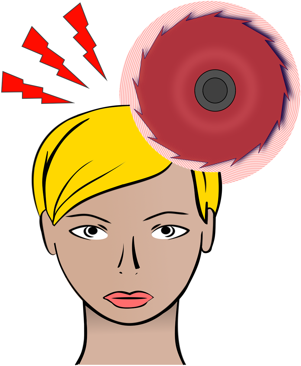 Headache Clipart (1122x1280), Png Download