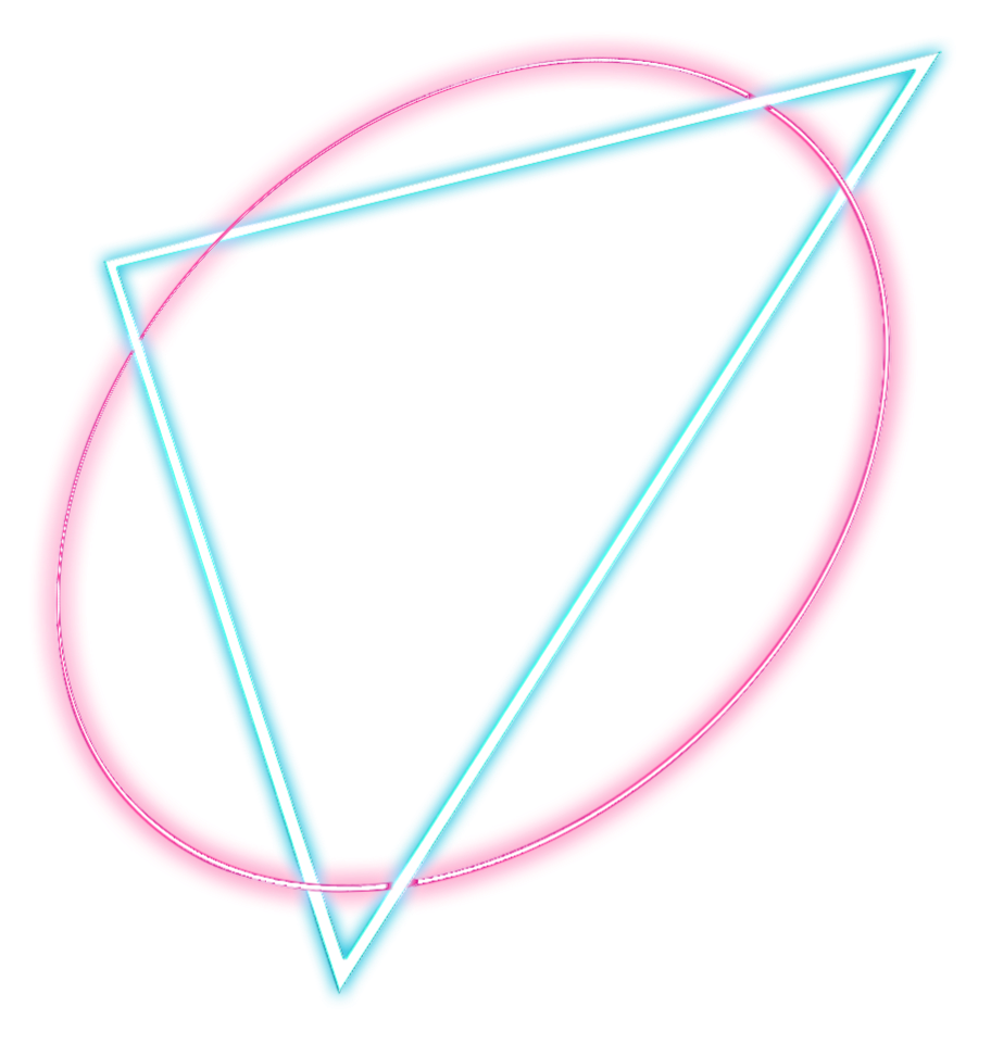 Neon Glowing Effect Picsart - Picsart Neon Glowing Effect Clipart (912x961), Png Download