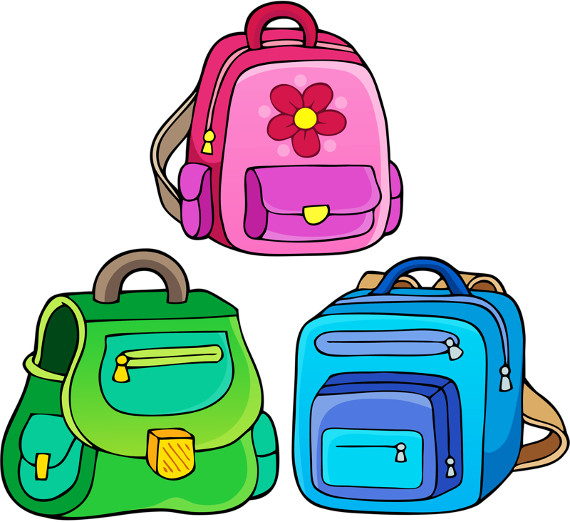 School Carpet Clipart Png Free Download Weekly School - School Bags Clipart Transparent Png (800x732), Png Download