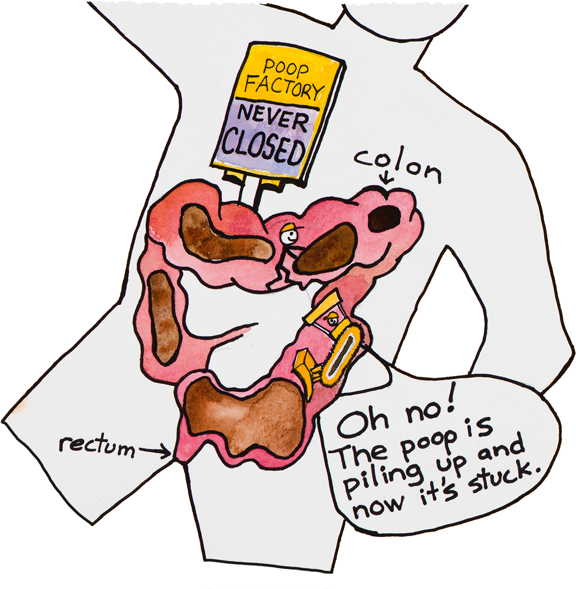 Teen Constipation Clipart (1200x1179), Png Download