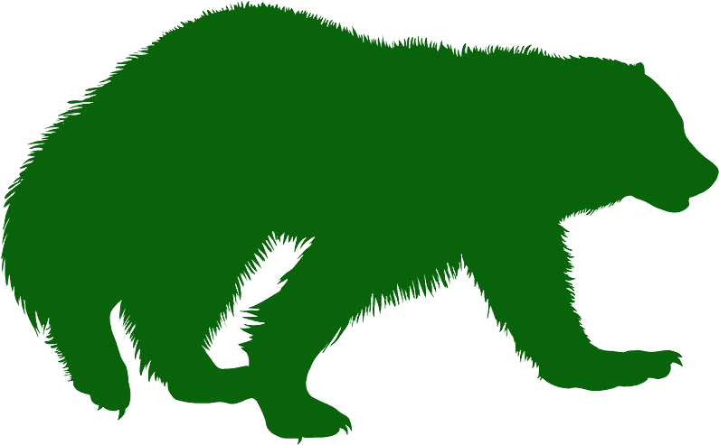 Wolverine Animal Silhouette Png Clipart (800x501), Png Download