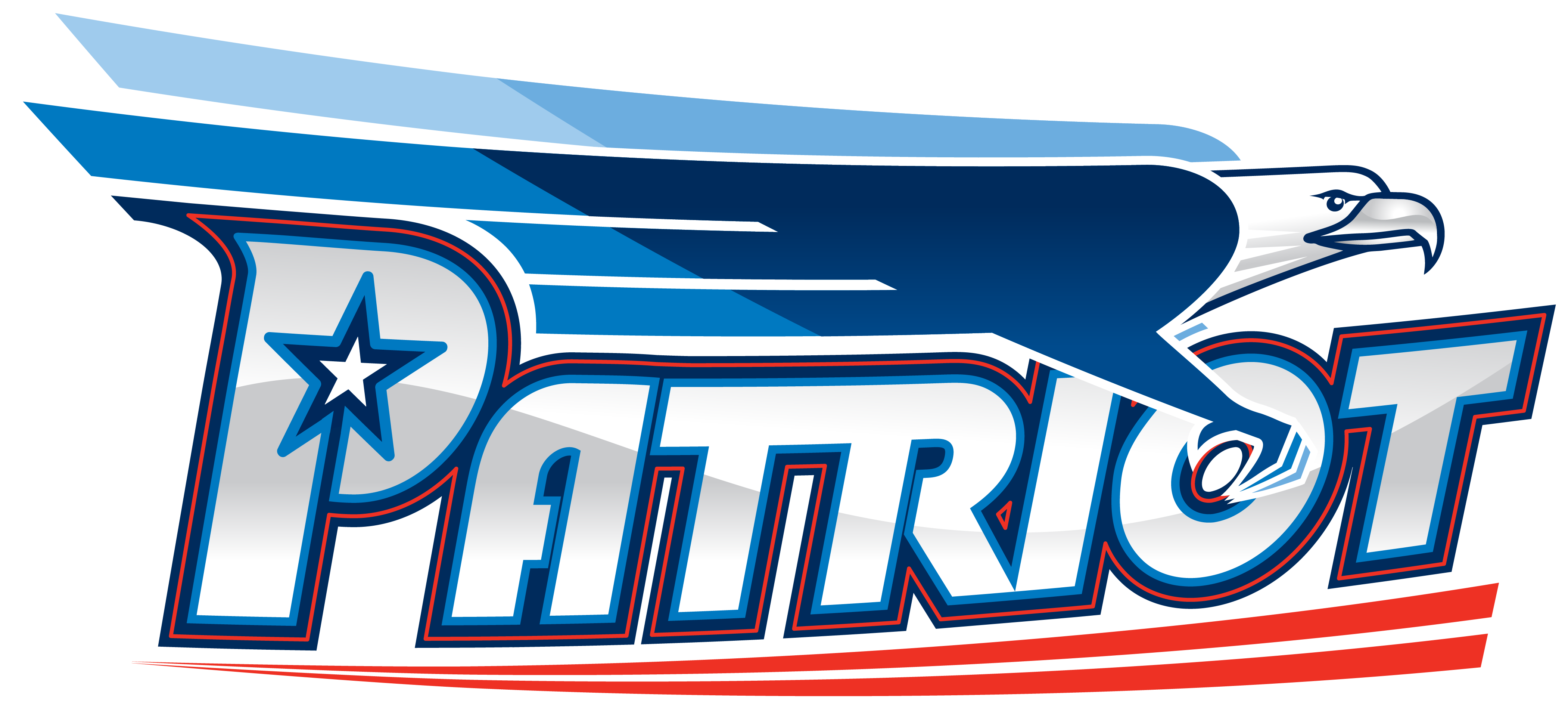 Patriots Clipart Snoopy - California Great America Patriots - Png Download (4200x1887), Png Download