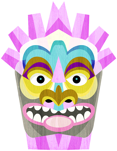 Tiki Clipart (600x600), Png Download