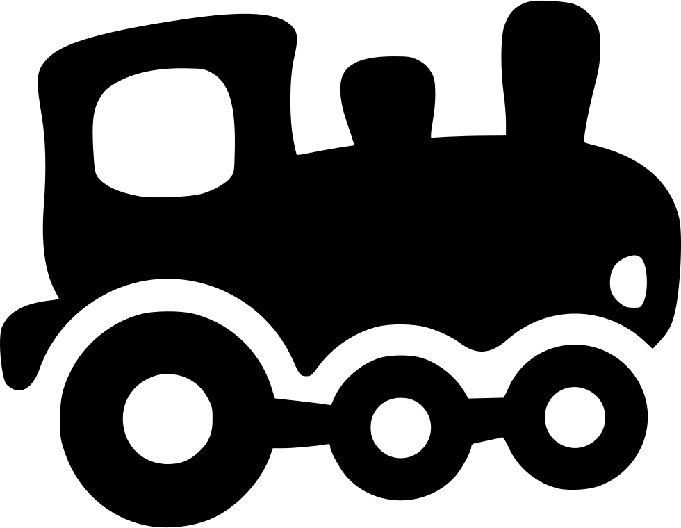 Railroad Train Engine Locomotive Passenger Vehicle Clipart (980x760), Png Download