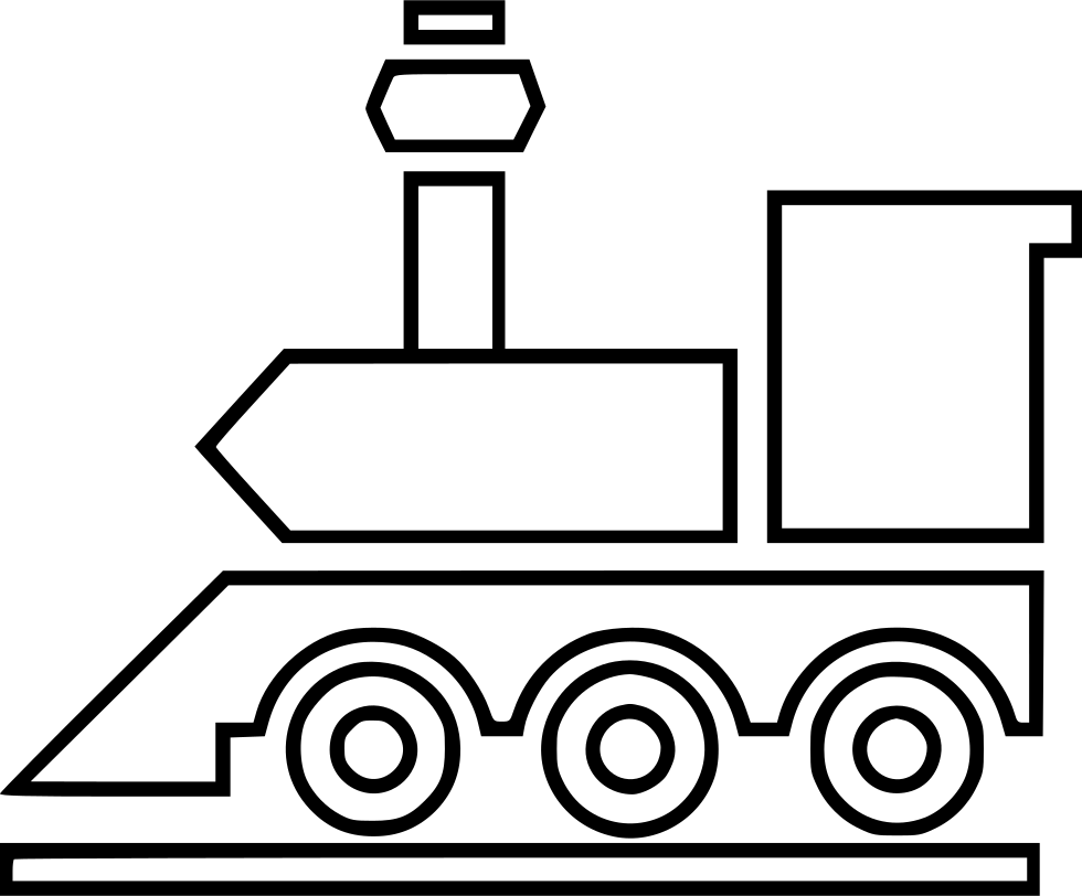 Train Engine Clipart (980x812), Png Download