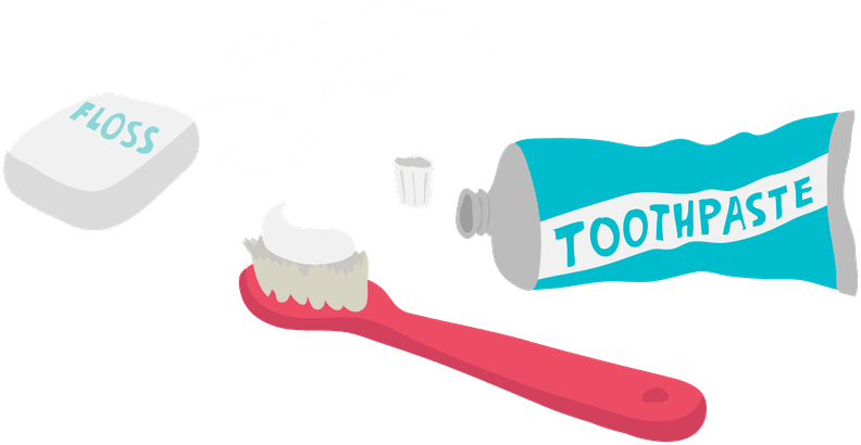 Toothbrush Clip Male Dentist - Png Download (800x450), Png Download