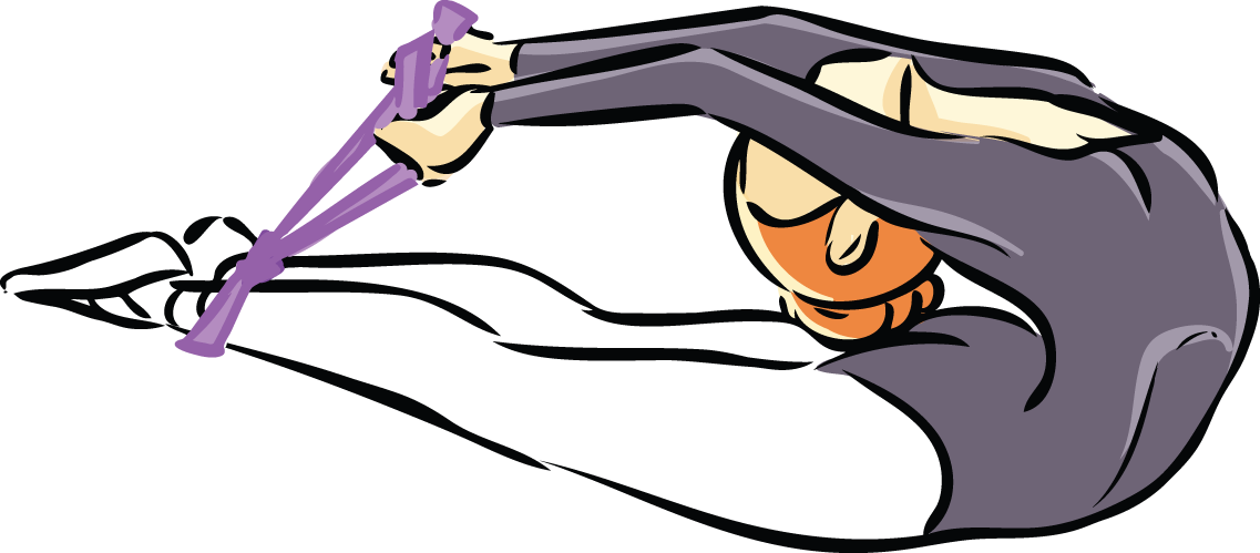 Ballet Stretching Transparent Clipart (1137x499), Png Download