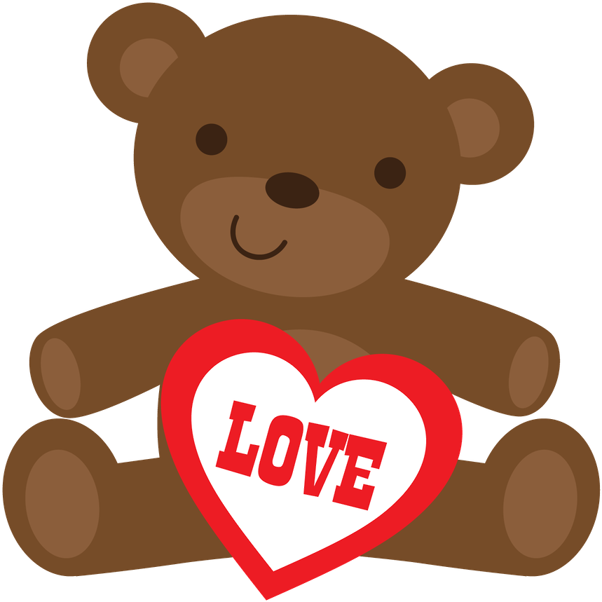 Hug Clipart Teddy Bear - Baby Boy Bear Clipart - Png Download (900x900), Png Download