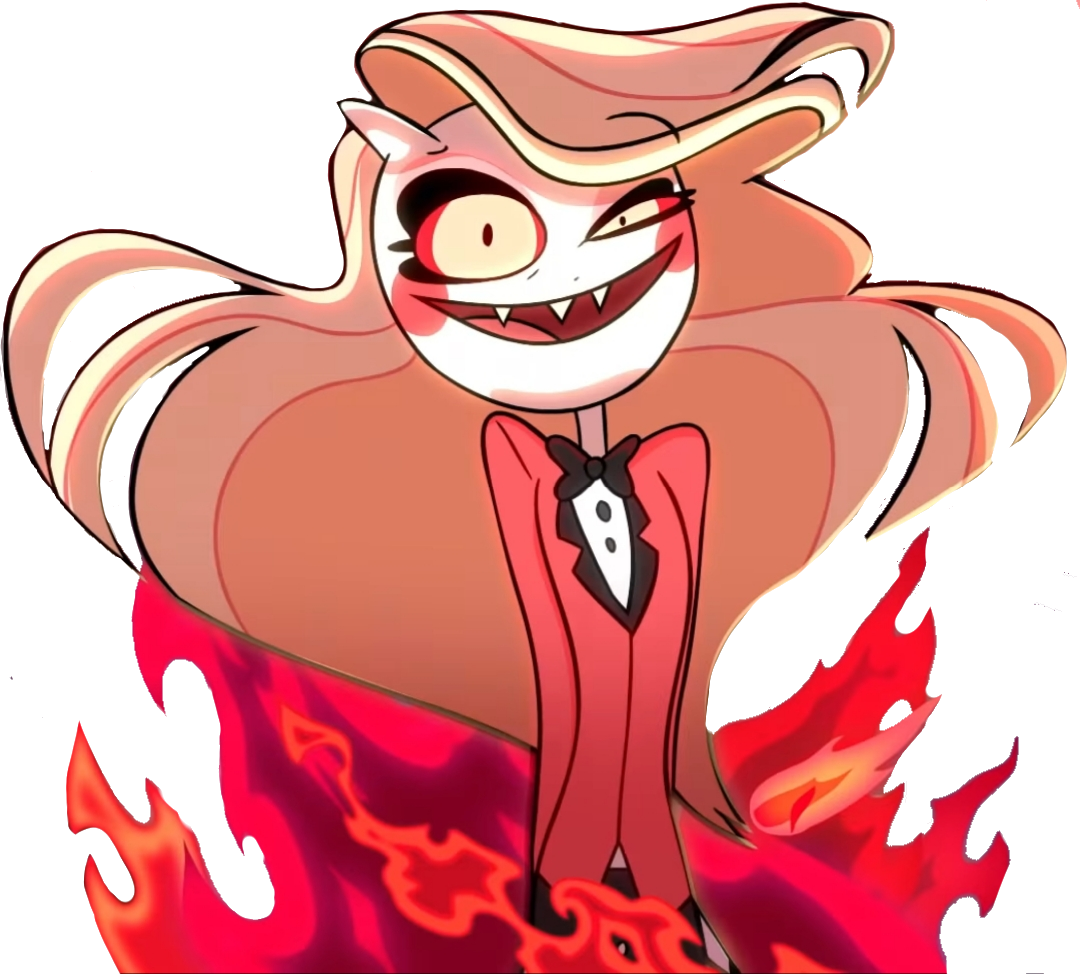 Hazbin Hotel Smear Frames Clipart (1080x974), Png Download