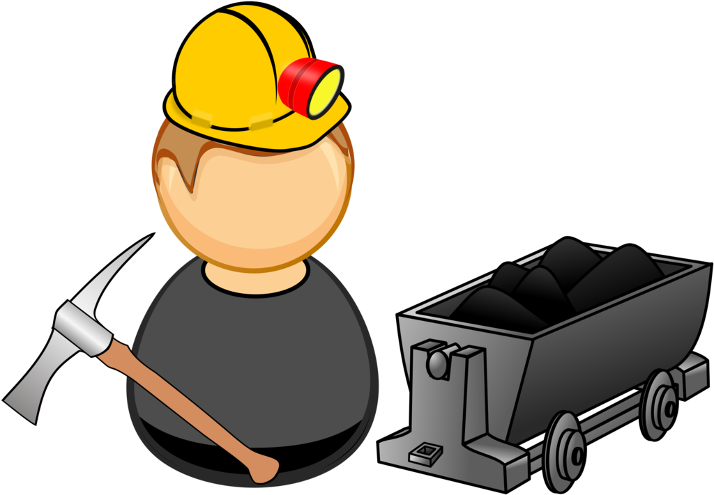Human Behavior,bird,headgear - Happy Birthday To A Coal Miner Clipart (1063x750), Png Download