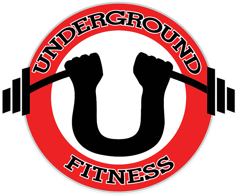 Logo Underground Fitness Emblem Clipart (769x638), Png Download