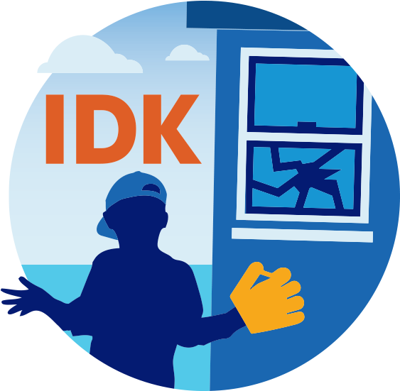 Allstate® Mobile Messages Sticker-6 Clipart (563x551), Png Download