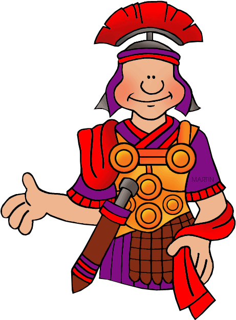 Roman Warriors Clipart Romulus - Roman Soldier Clip Art - Png Download (481x648), Png Download