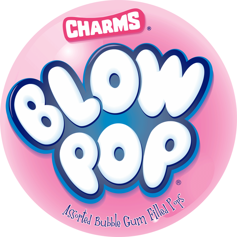 Charms Blow Pop Logo Clipart (768x768), Png Download