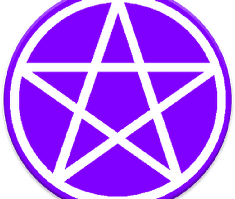 Pentagram Pentacle Wicca Witchcraft Magic - Pentagram Wicca Clipart (800x640), Png Download
